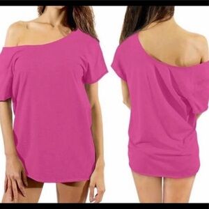 NEW Pink off the Shoulder top, spring summer top